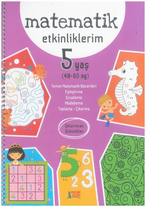 Minik Ada Matematik Etkinliklerim 5 Yaş