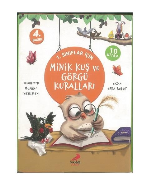 Minik Kuş ve Görgü Kuralları - 10 Kitap