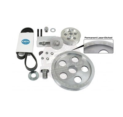 Empi Serpentine Belt and Pulley System Pair