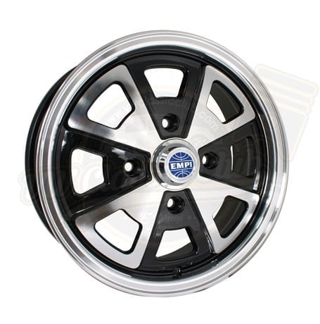 914 Style 5,5x15'' Black-Chrome 4x130 Rim