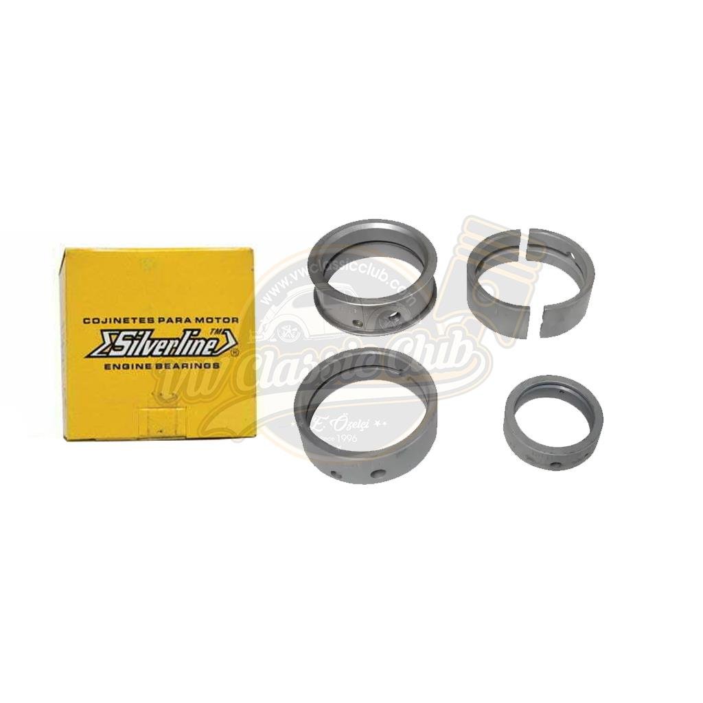 Main Bearing Set Undersize Crankshaft Standard Case Standard Thrust (outer 67,00-inner 0,75) (Silverline)
