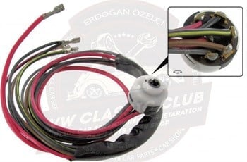 Jopex Kontak Soketi Kablolu Plastik (1300-1302)