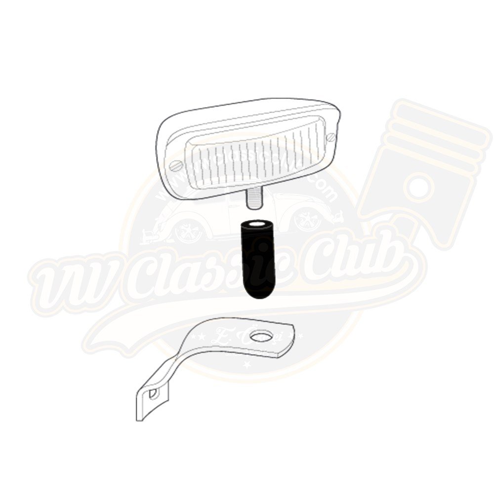 Back-Up Light Wire Rubber Boot