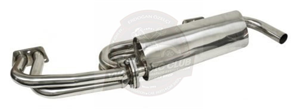 Headers Tek Susturuculu Egzoz Komple