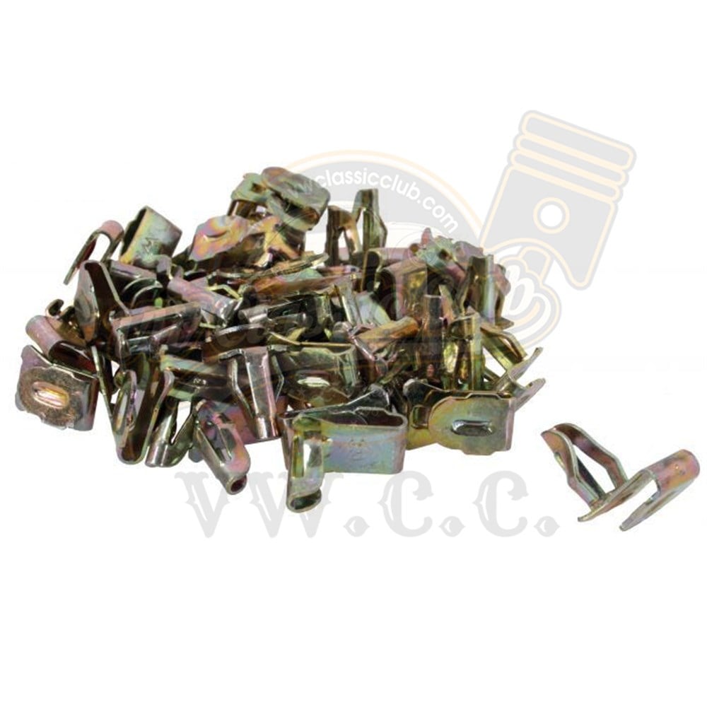Kapı Döşeme Klipsi 6 mm T2A - T2B (50 Adet)