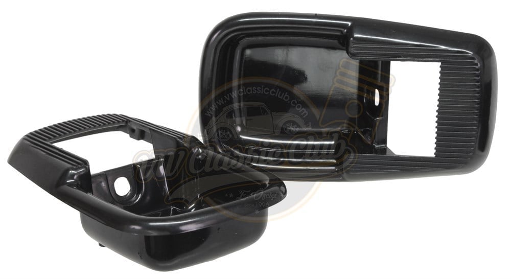 Interior Door Handle Trim Frame in Black