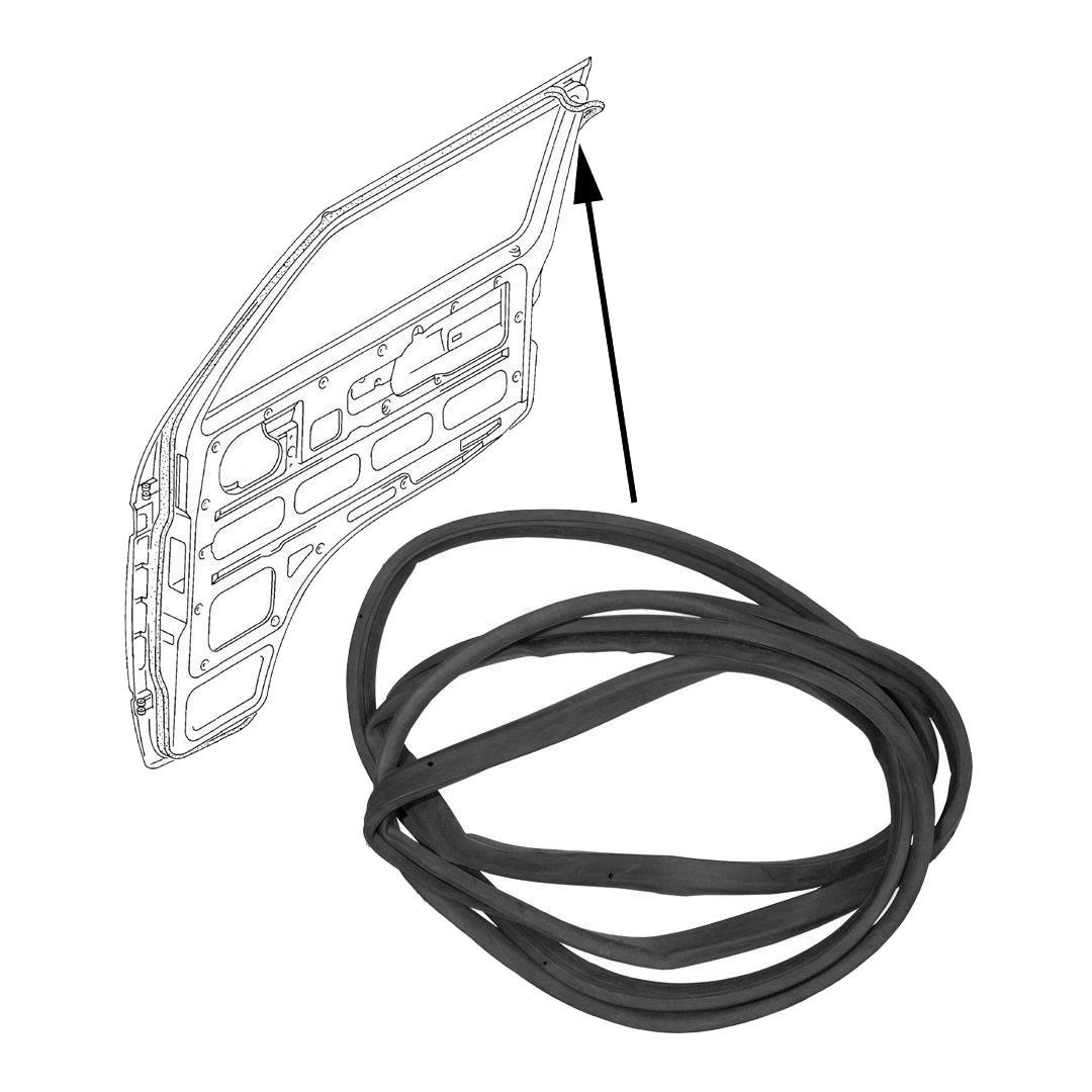 Cab Door Seal, Left-Right Set (T3)