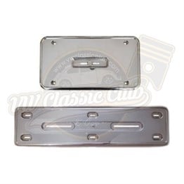 Hummer Plakalık Plastik Krom 2'li Set