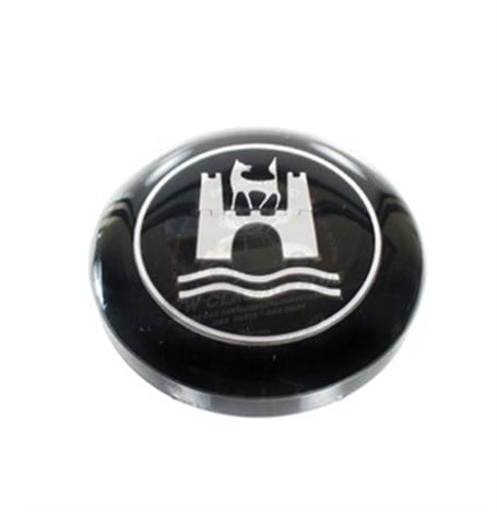 Paruzzi White Horn Badge