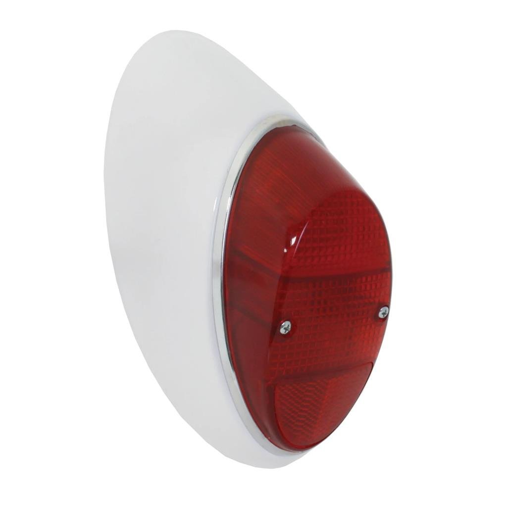 Complete Tail Light Left with all Red Lens (1200)