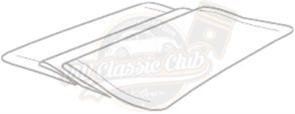 Sunroof Cover, White Pin-Point Vinyl