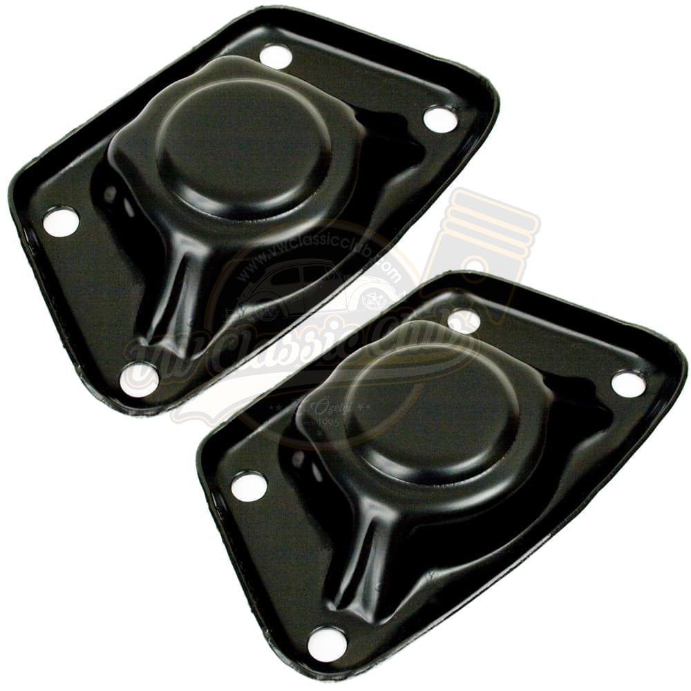 Rear Torsion Bar Cover Closed Type - Pair - Chrome