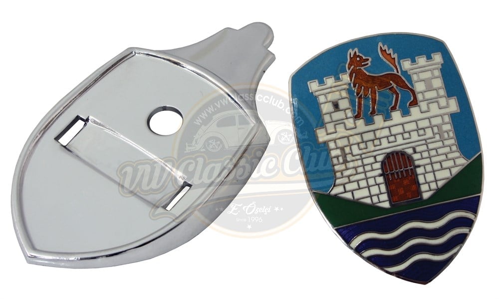 Wolfsburg Ön Kaput Arma Amblem Logo (1100-1200)