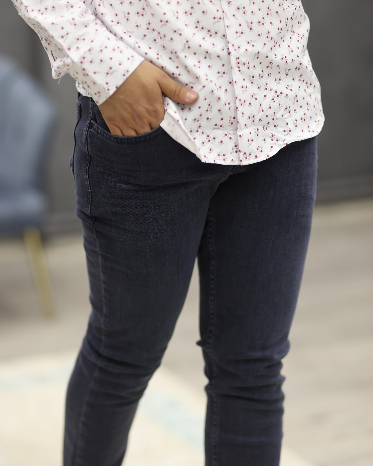 CWL 2724 CASUAL FİT KOT PANTOLON(K.MAVİ)