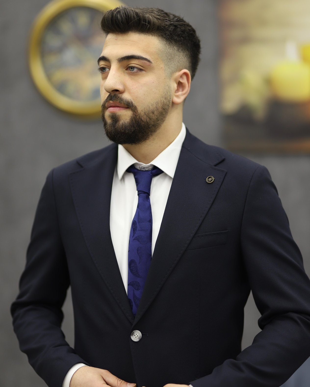 SUIT SARTORIA 2641 SLİMFİT TORBA CEPLİ TAKIM ELBİSE(LACİVERT)