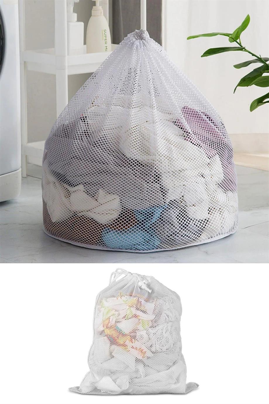 3 Yıkama File Seti - Ayakkabı Filesi-Plastik Aparatlı Sütyen Yıkama- Çamaşır Yıkama Filesi