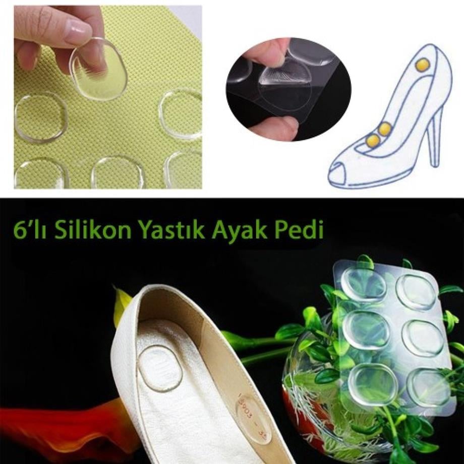 Ayak Nasır Ağrıları 6lı Ped - Ayak Vurmalarına Son