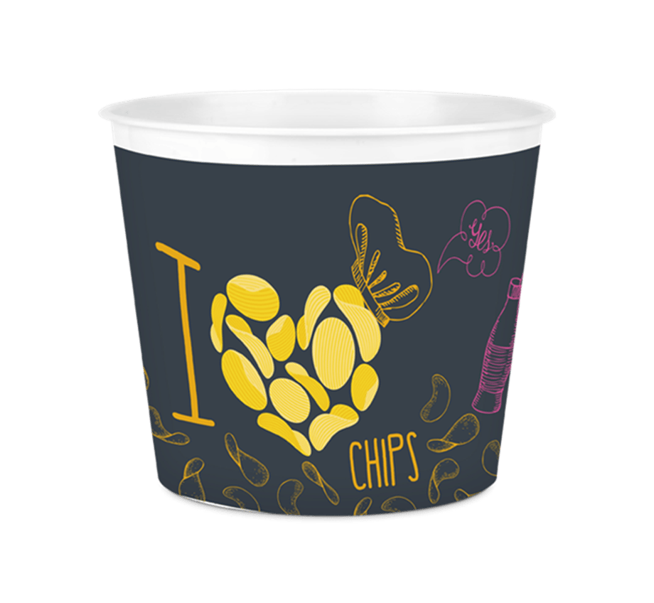 Popcorn Mısır Kovası Dekoratif - DEV BOY