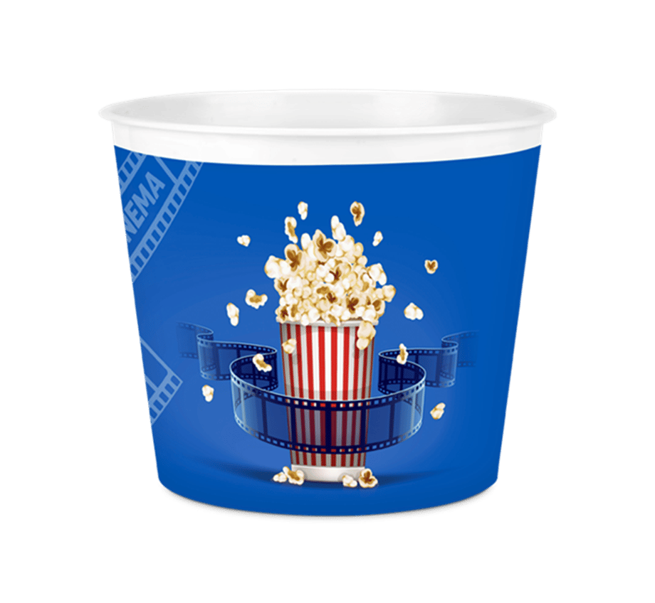 Popcorn Mısır Kovası Dekoratif - DEV BOY