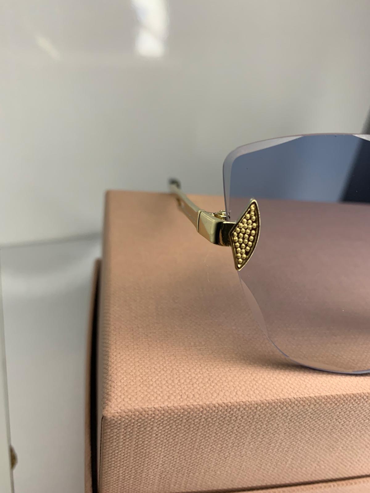 ROYALTY JEWELRY KEDİ MODEL GÜNEŞ GÖZLÜĞÜ -MAVİ
