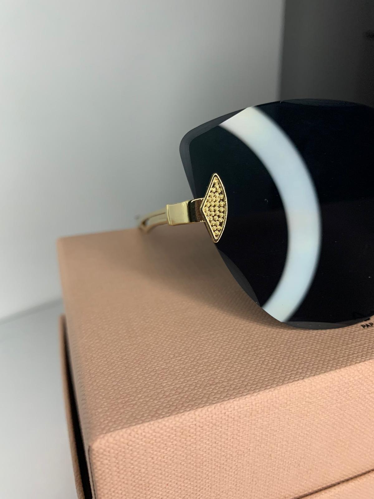 ROYALTY JEWELRY KEDİ MODEL SİYAH GÜNEŞ GÖZLÜĞÜ