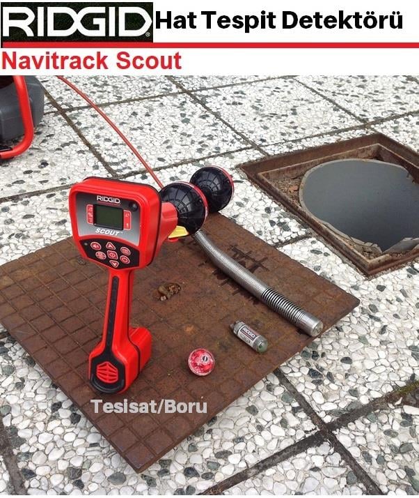 Ridgid NaviTrack Scout Hat Tespit Dedektörü