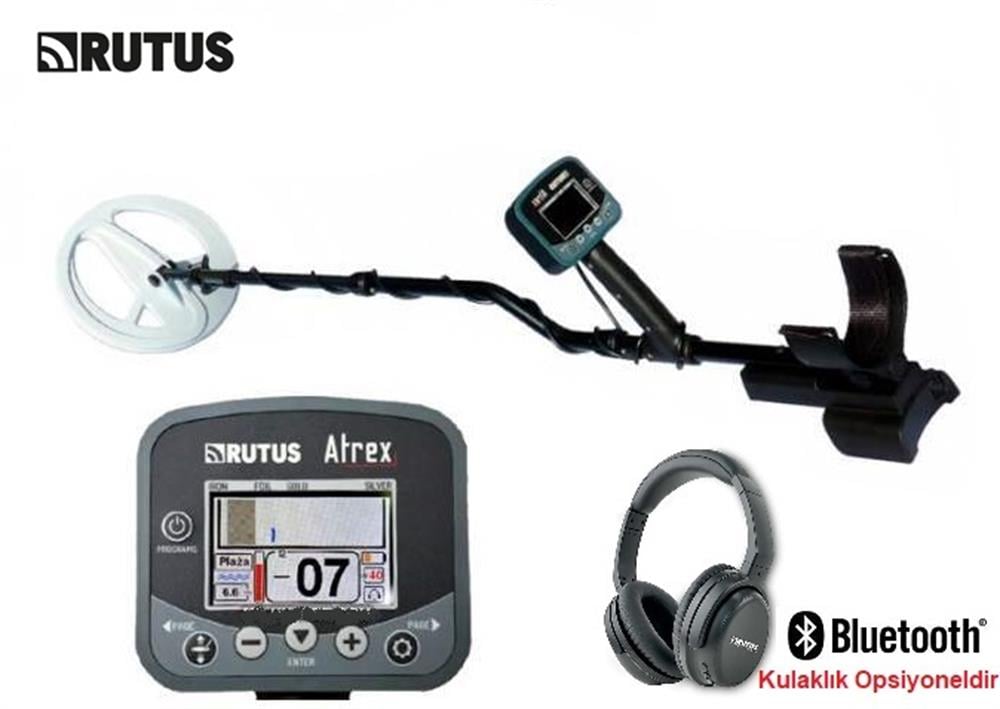 Rutus Metal Detectors Atrex Dedektör 29 Cm DD Beyaz