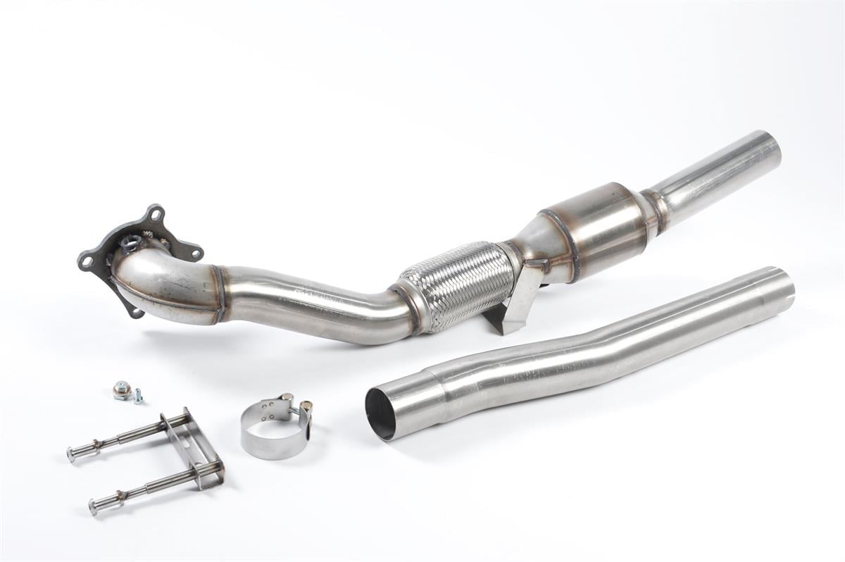 Seat - Leon - Large Bore Downpipe and Hi-Flow Sports Cat - Cupra R 2.0 TSI