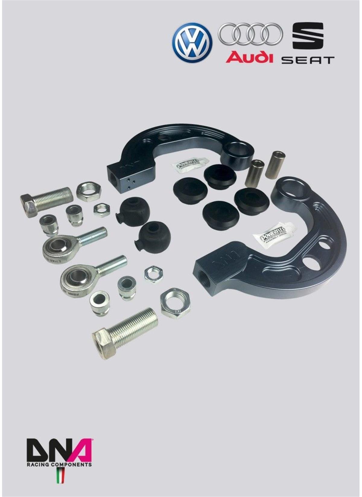 Seat Leon Mk3 Rear Upper Adjustable Camber Suspension Arms Kit ( Pc1186 )