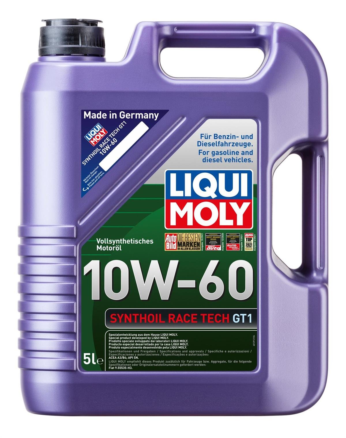 Synthoil Race Tech GT1 10W-60 1 l