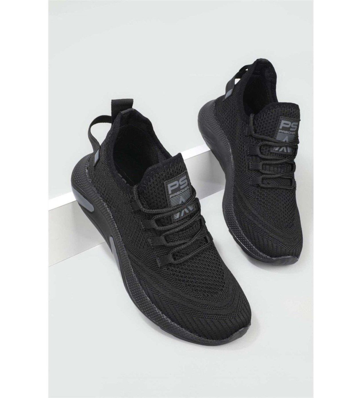 Erkek Bağcıklı Fileli Sneakres Spor Ayakkabı SP-1413