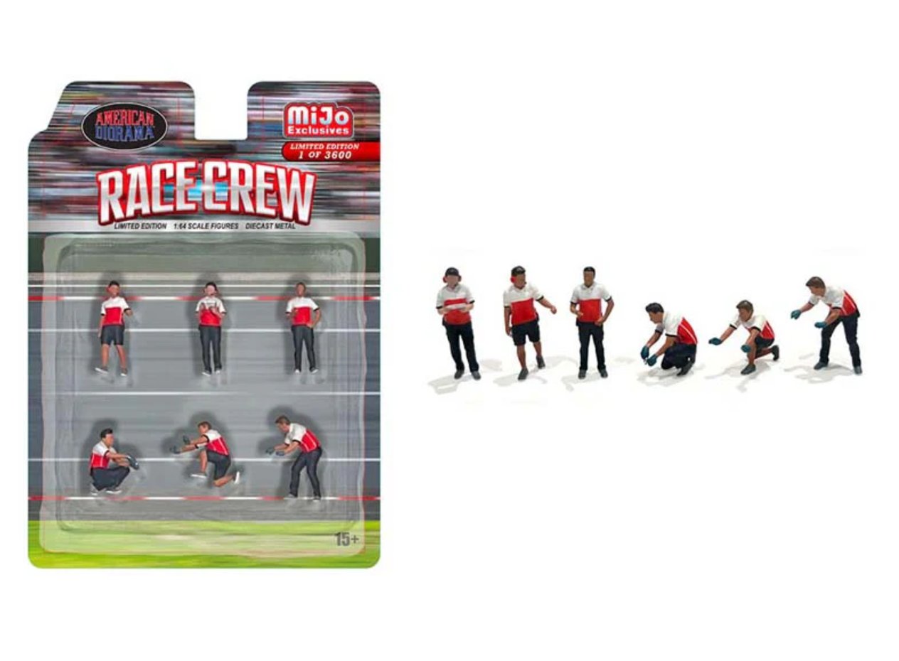 American Diorama Mijo Race Crew Figür
