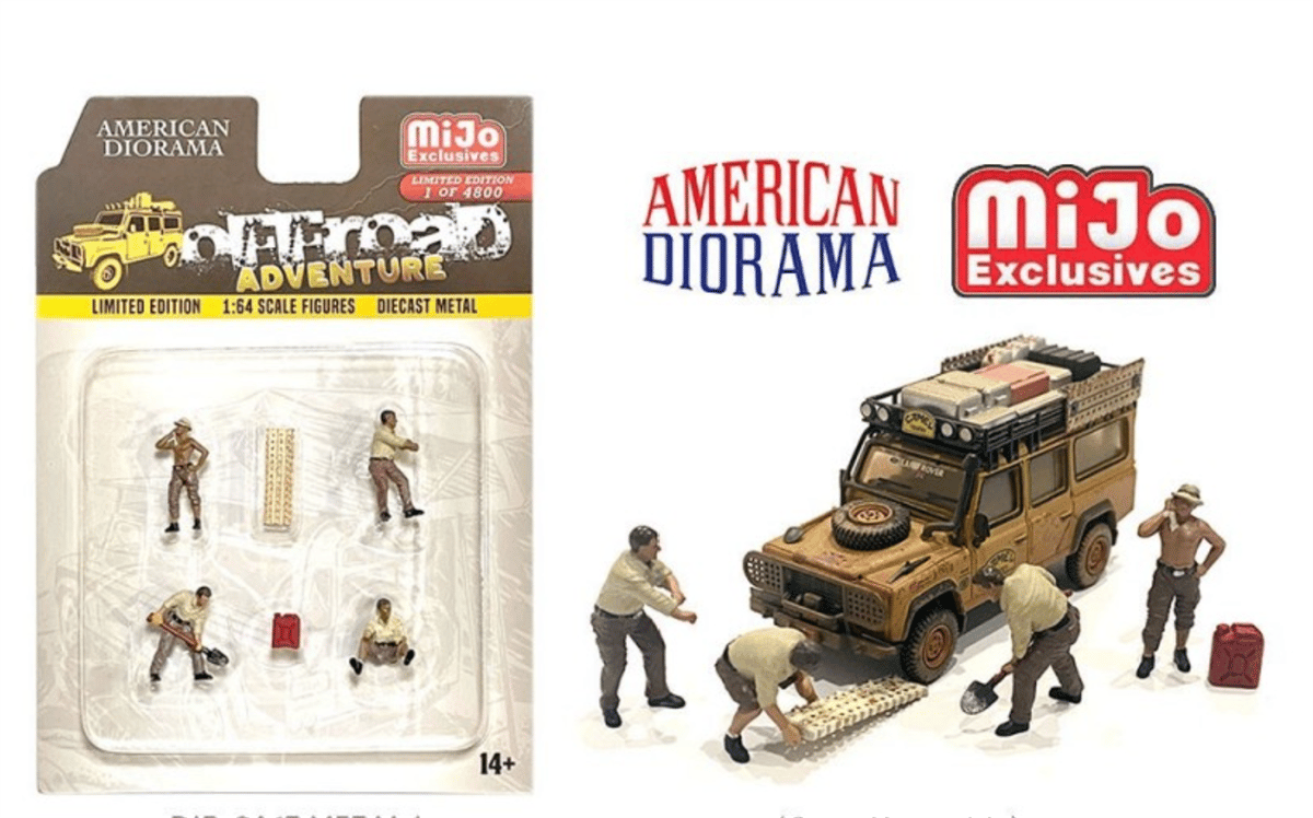 American Diorama Offroad Adventure Figür