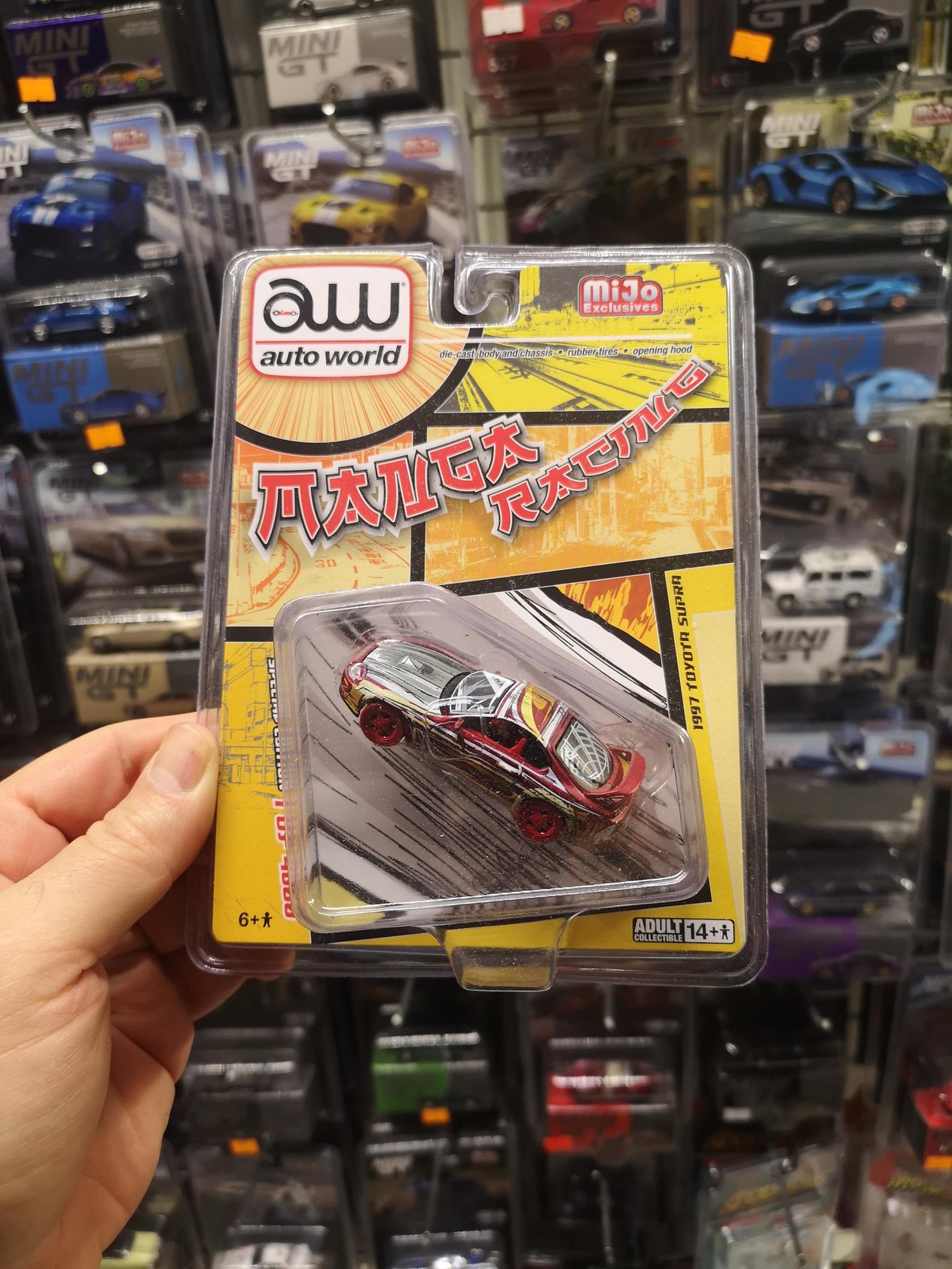 Auto World Mijo 1997 Toyota Supra Manga Racing Chase