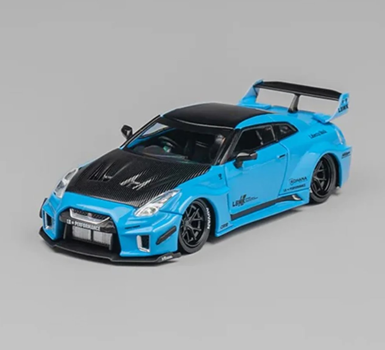CM Model Nissan 35GT-RR LB-Silhouette Works GT (r35) Blue