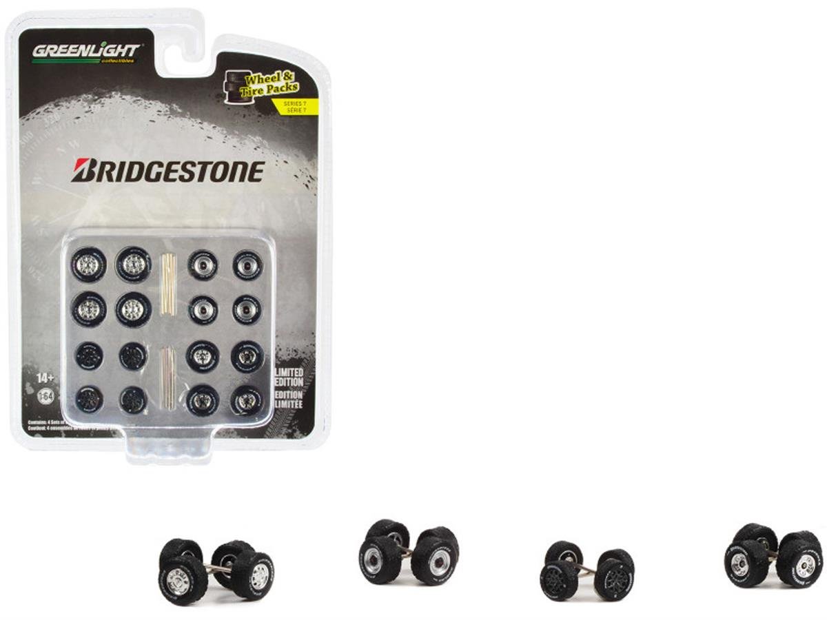 Greenlight Bridgestone Wheel&Tire Packs