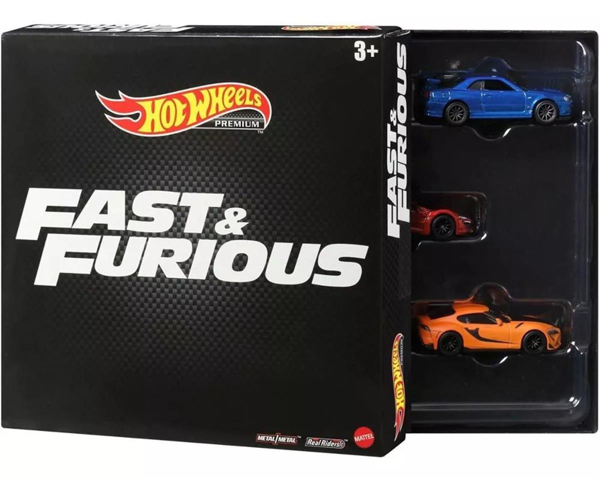 Hot Wheels Fast & Furious Premium Set Gift For Fans