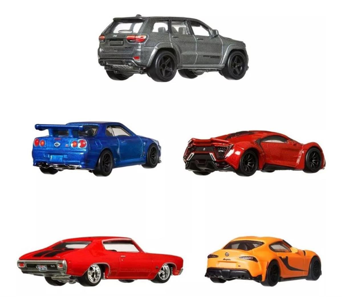 Hot Wheels Fast & Furious Premium Set Gift For Fans