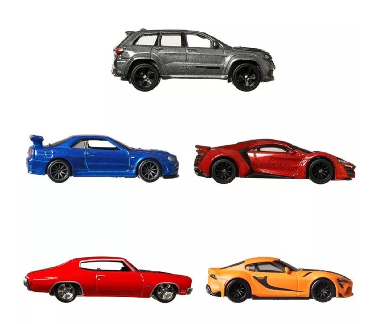 Hot Wheels Fast & Furious Premium Set Gift For Fans
