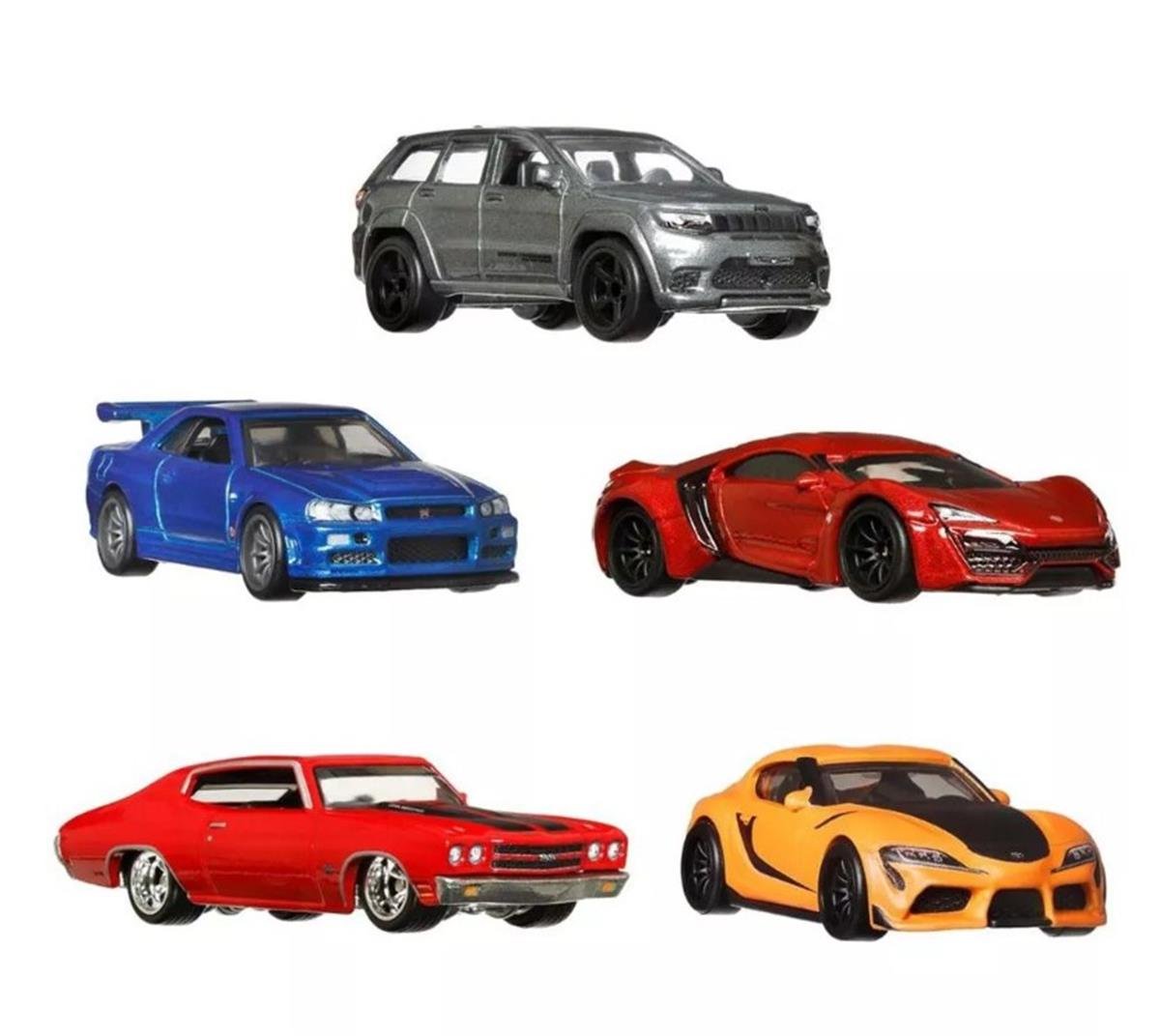 Hot Wheels Fast & Furious Premium Set Gift For Fans