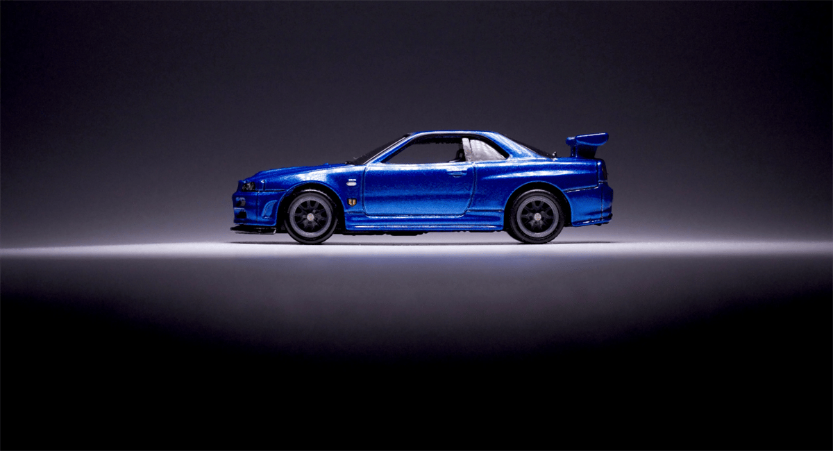 Hot Wheels Retro Entertainment Fast & Furious Nissan Skyline GT-R (R34)