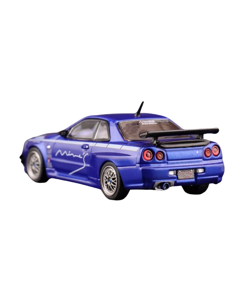 İNNO64 Nissan Skyline GT-R R34 V-Spec Tuned By Mine's Blue