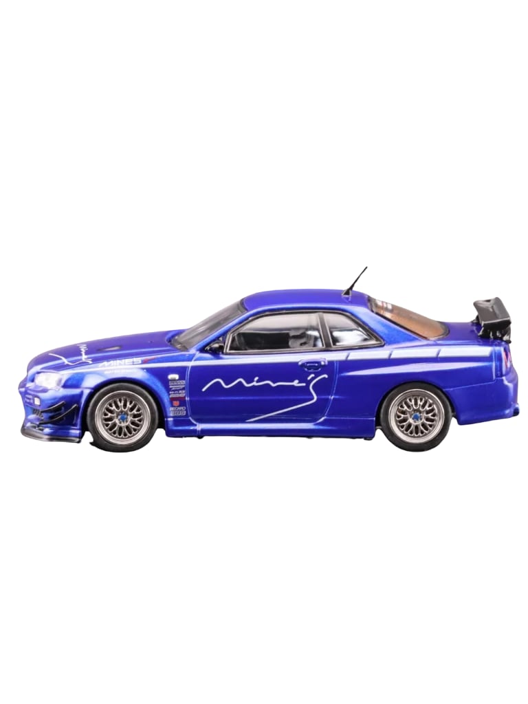 İNNO64 Nissan Skyline GT-R R34 V-Spec Tuned By Mine's Blue