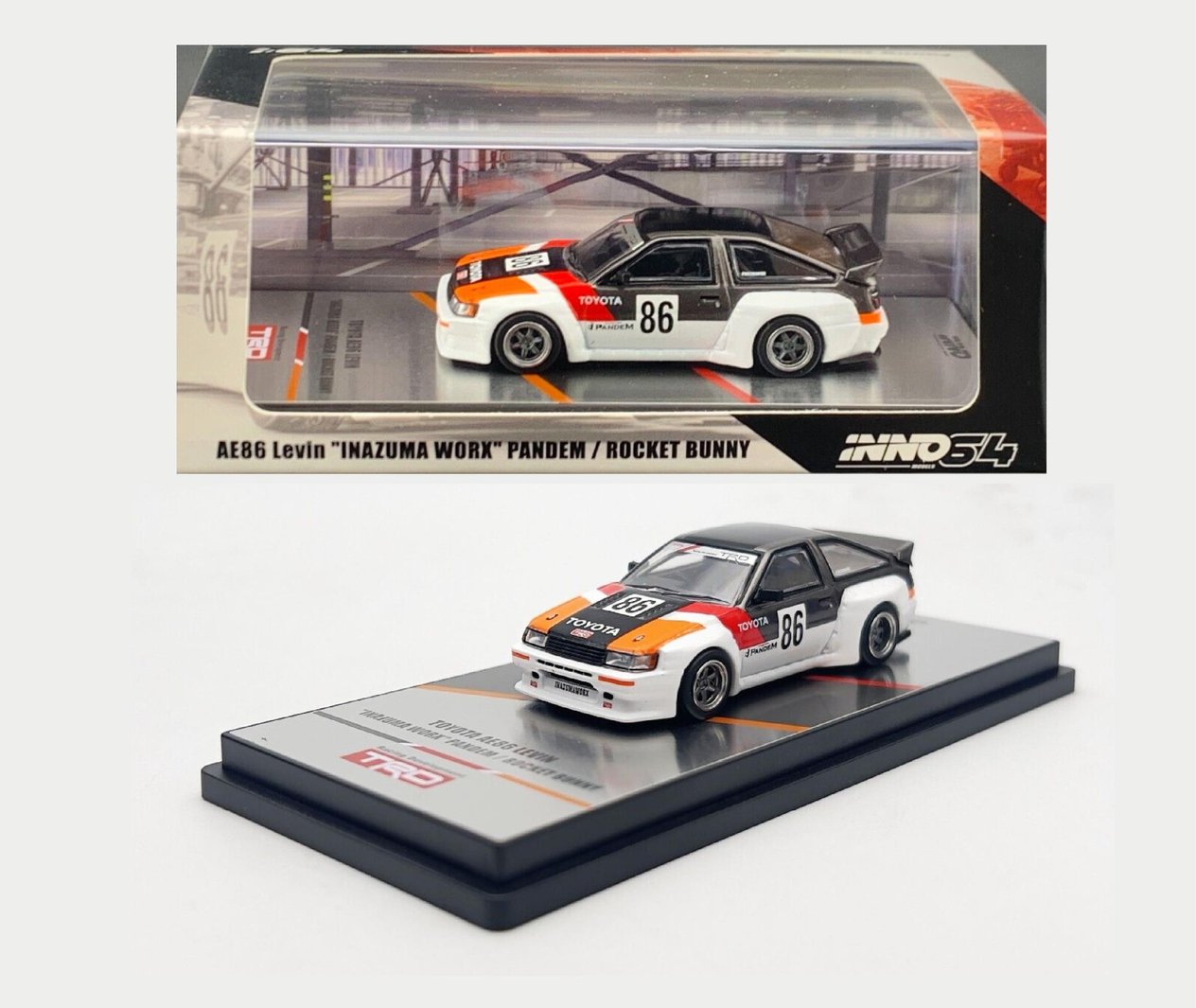 İNNO64 Toyota AE86 Levin inazuma worx pandem rocket bunny