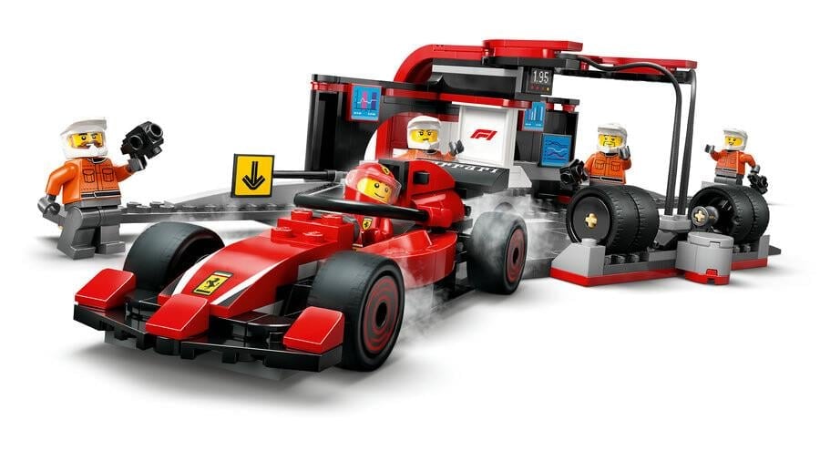 LEGO® City Ferrari Arabalı F1® Pit Stop ve Pit Ekibi