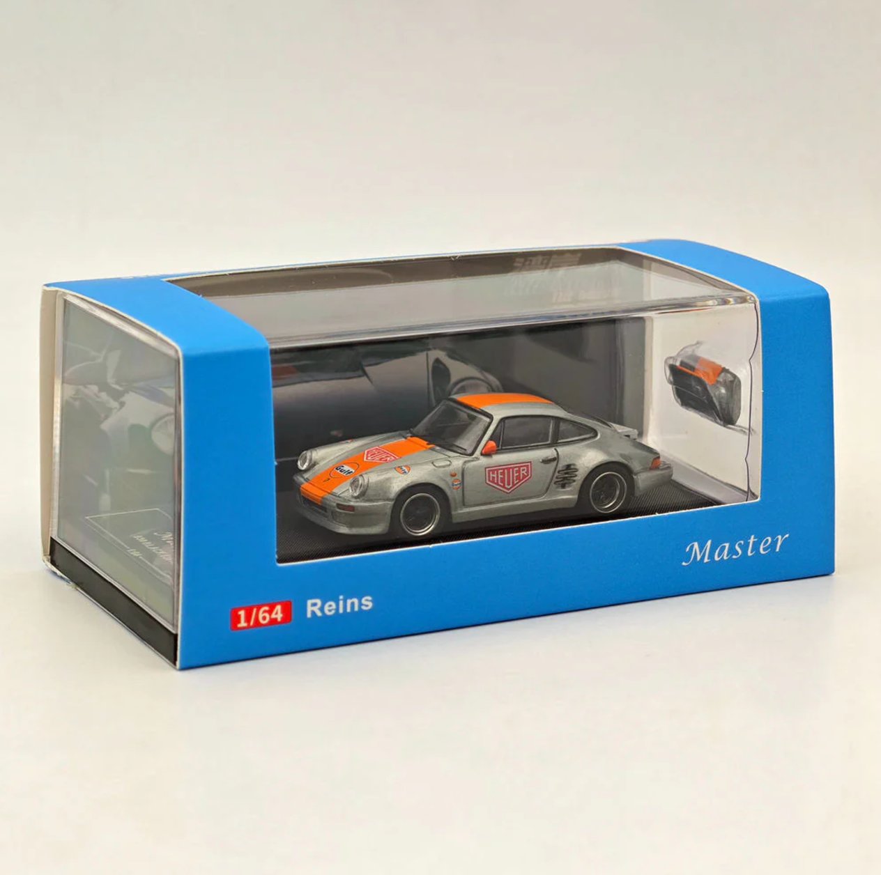 Master Porsche 930 Blackbird Gulf Silver Heuer
