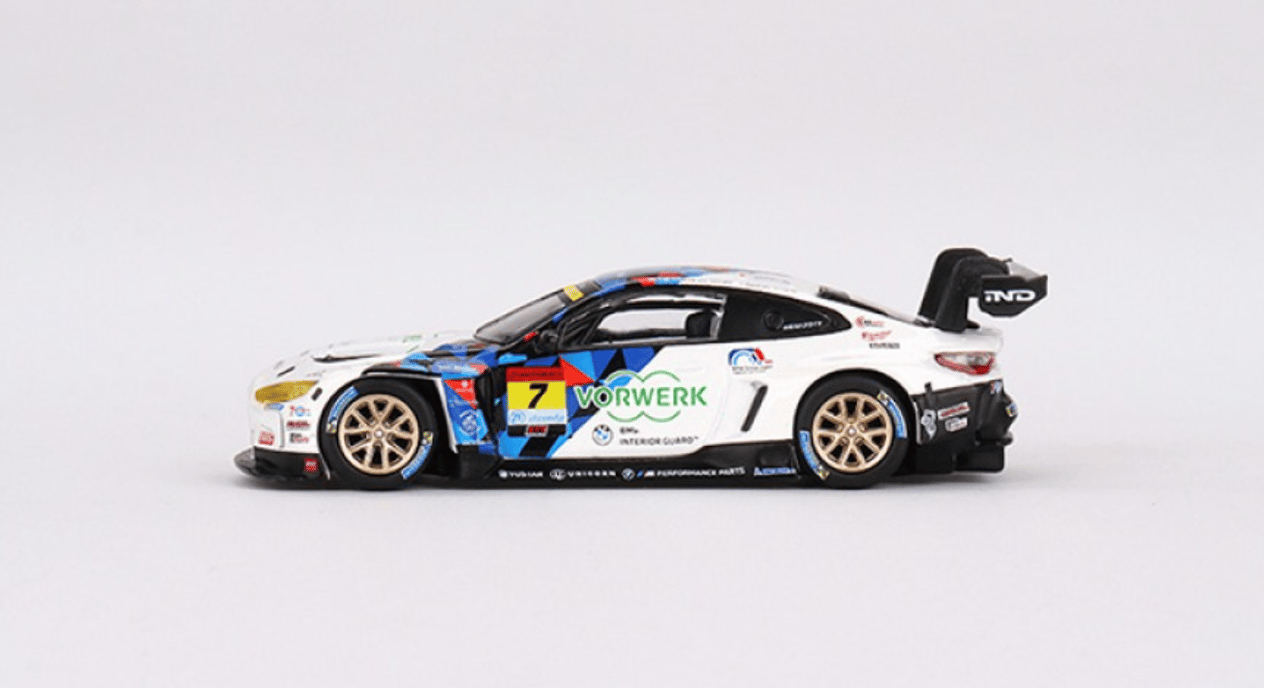 Mini GT Bmw M4 GT3 #7 2023 Super GT Series Studie Bmw M4 Bmw M Team Studie x CRS