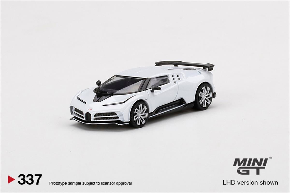 Mini GT Bugatti Centodiecci White