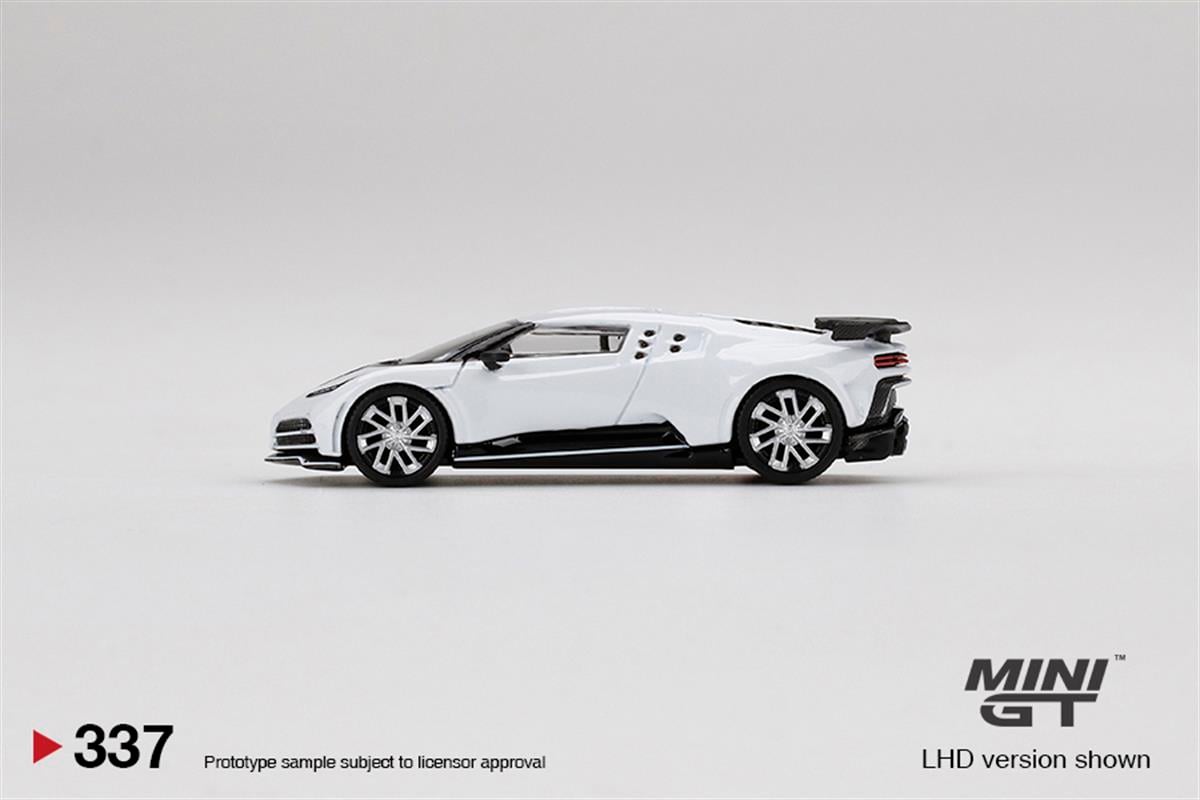 Mini GT Bugatti Centodiecci White