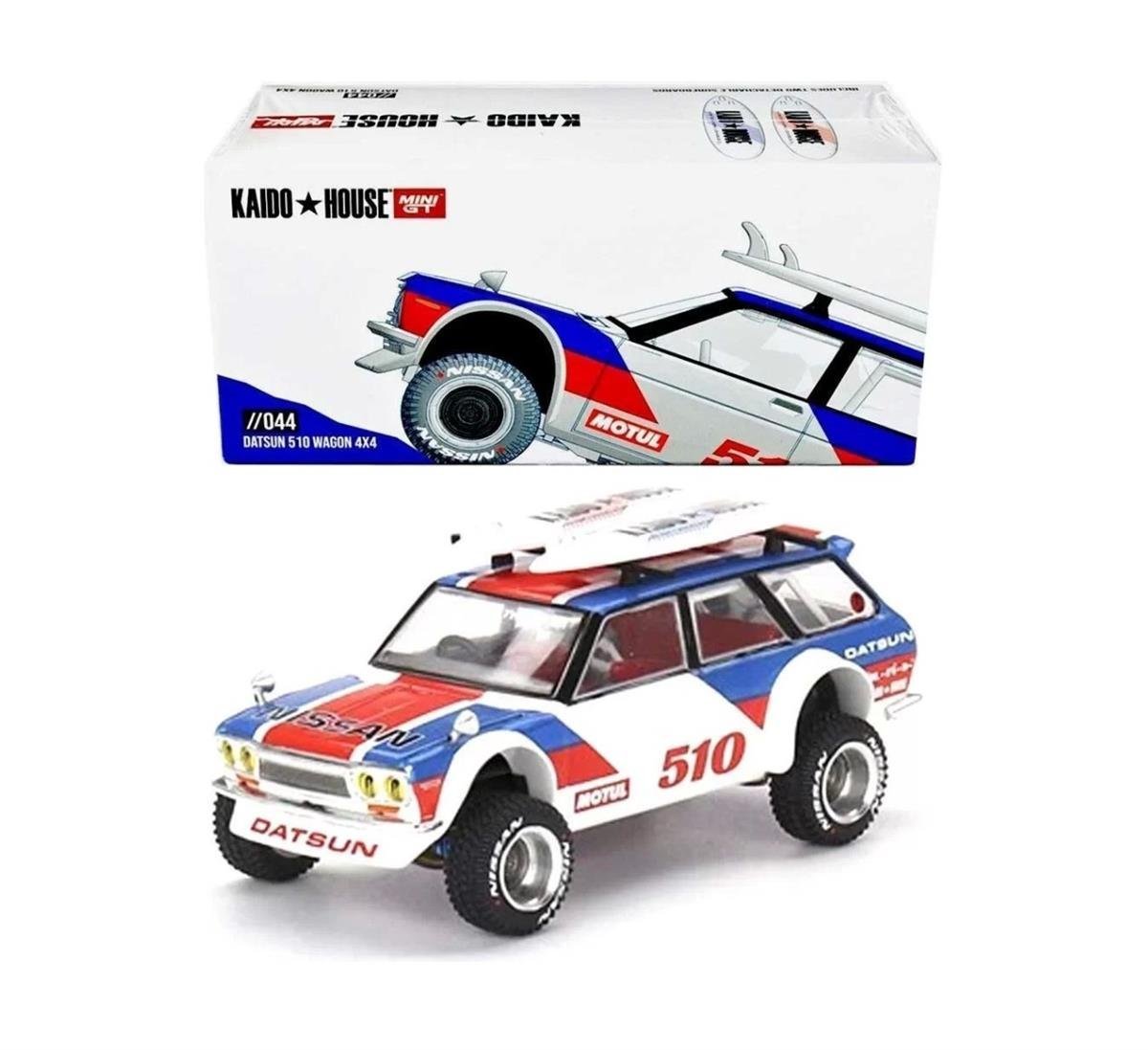 Mini GT Datsun Kaido 510 Wagon Kaido GT Surf Safari RS